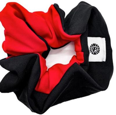  Wku | Black & Amp ; Red Pomchies Scrunchie | Alumni Hall