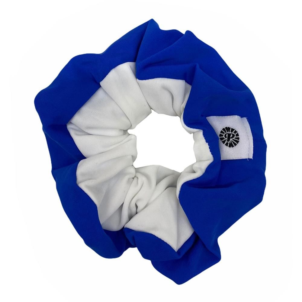  Ahs | Pomchie Royal And White Hair Scrunchie | Alumni Hall