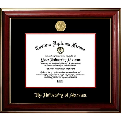 University of Alabama Classic Diploma Frame