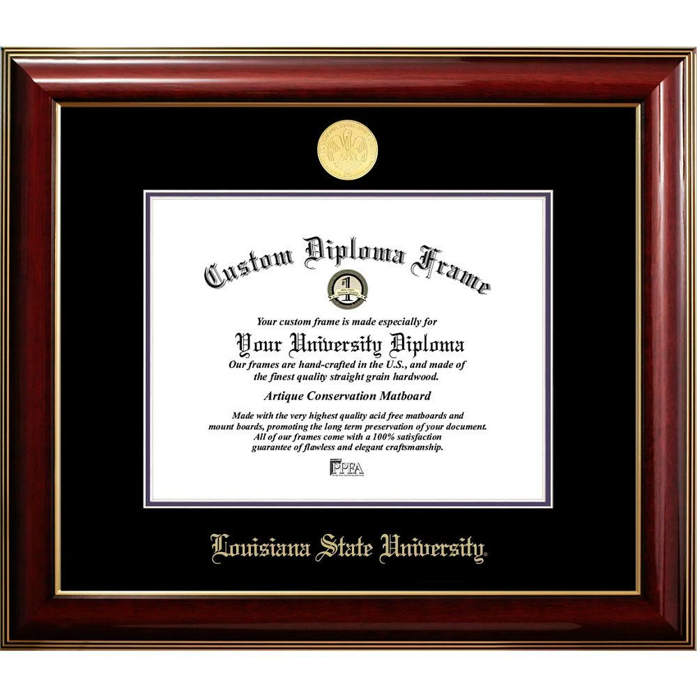 LSU Classic Diploma Frame