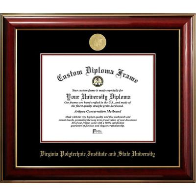 Virginia Tech Classic Diploma Frame