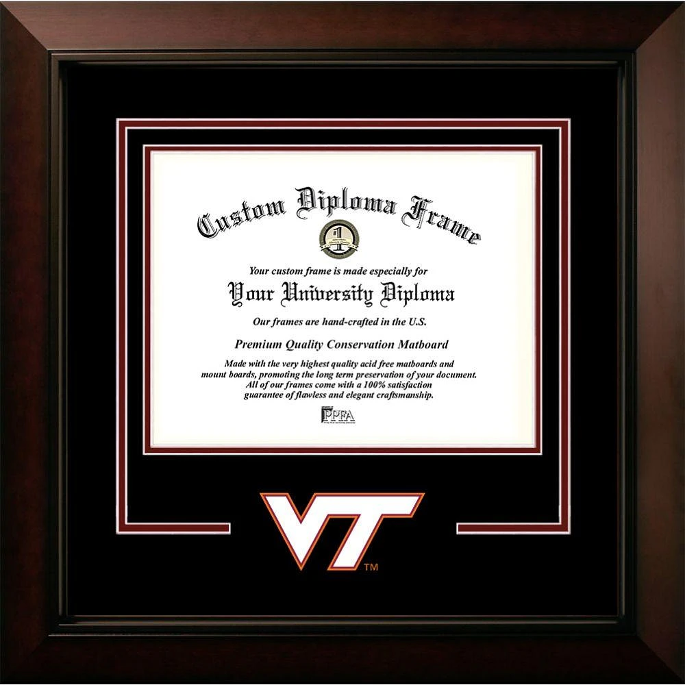 Virginia Tech Legacy Diploma Frame