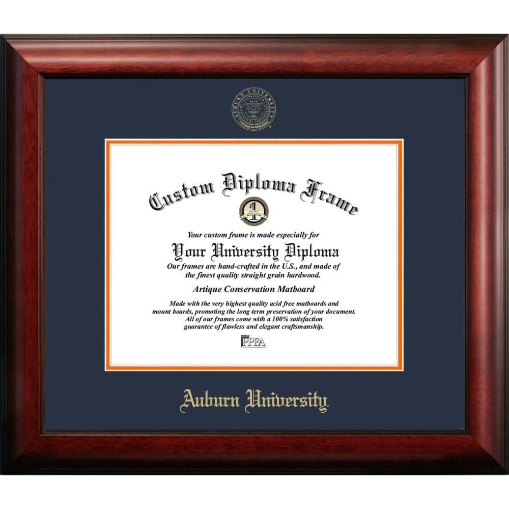  Aub | Auburn University Satin Diploma Frame | Alumni Hall