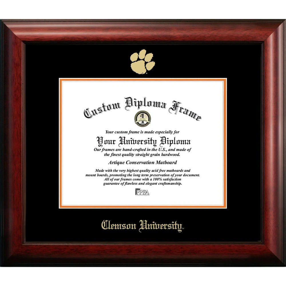 Clemson University Satin Diploma Frame