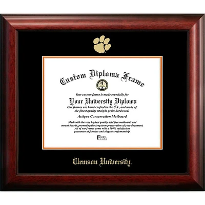 Clemson University Satin Diploma Frame
