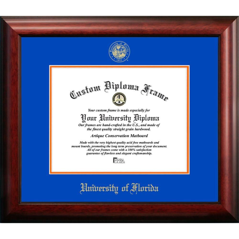  Gators | University Of Florida Satin Diploma Frame | Alumni Hall