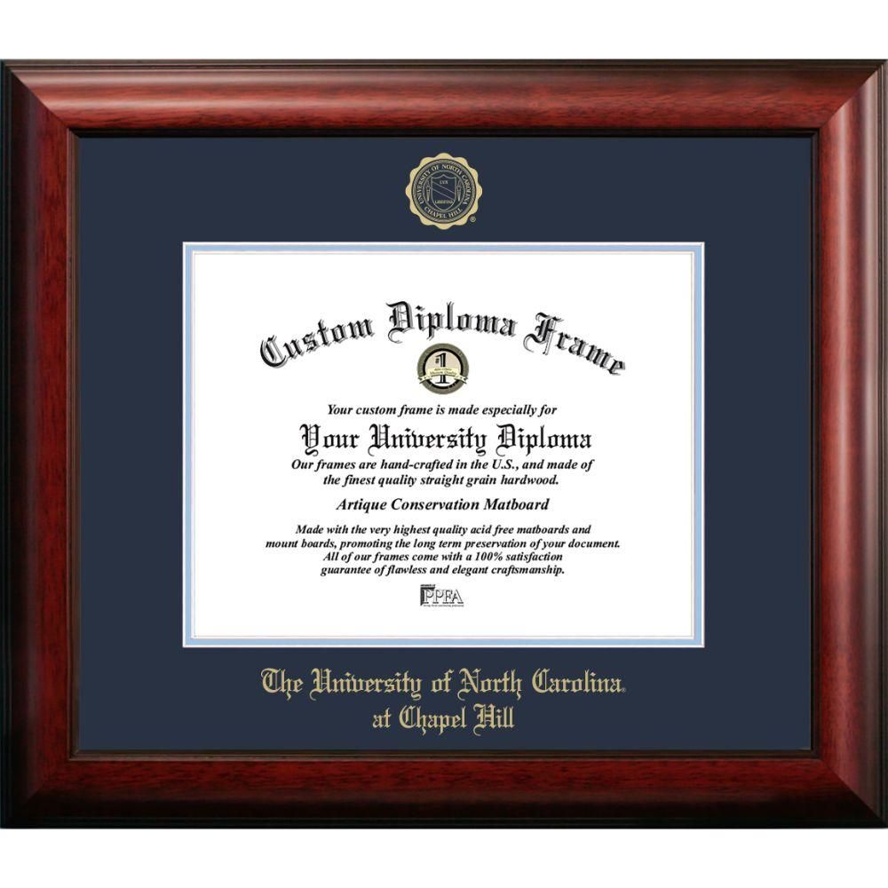  Unc | University Of North Carolina Satin Diploma Frame | Alumni Hall