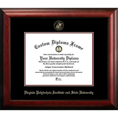 Virginia Tech Satin Diploma Frame
