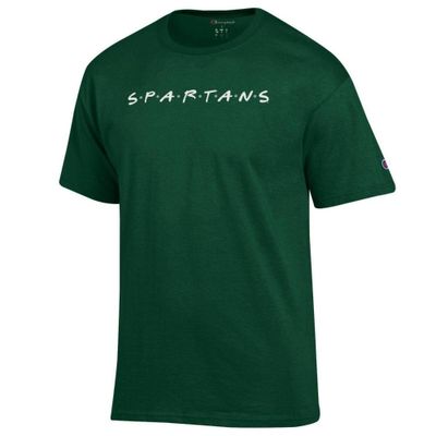 Spartans | S · P A R T N Champion Women's Short Sleeve Tee Alumni Hall