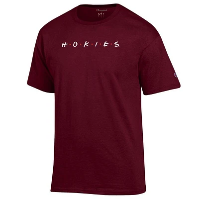 H·O·K·I·E·S Champion Women's Short Sleeve Tee