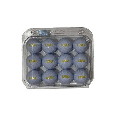 LSU 12 pack Golf Balls