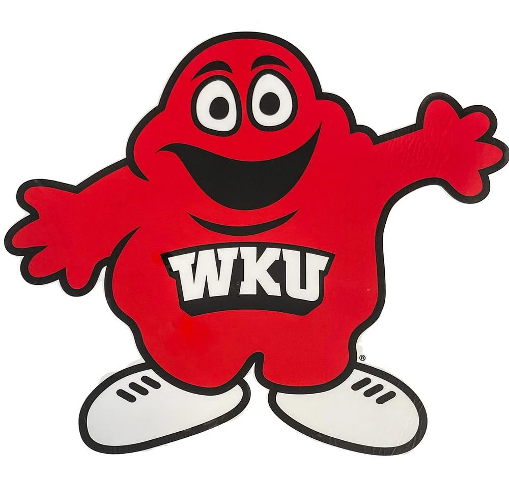 Western Kentucky 12 Inch Big Red Decal