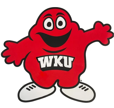 Western Kentucky 12 Inch Big Red Decal