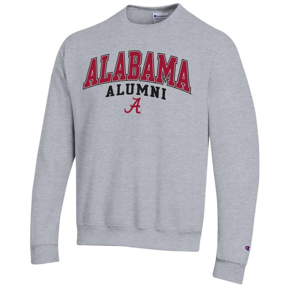 Bama | Alabama Champion Arch Alumni Fleece Crew Hall