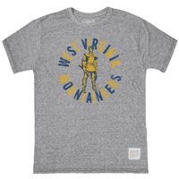 Wvu | West Virginia Retro Brand Circle Boone Streaky Tee Alumni Hall