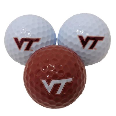  Hokies | Virginia Tech 3 Pack Golf Balls | Alumni Hall