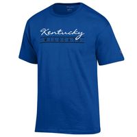 Kentucky Champion Women's Script Bar Mascot Tee