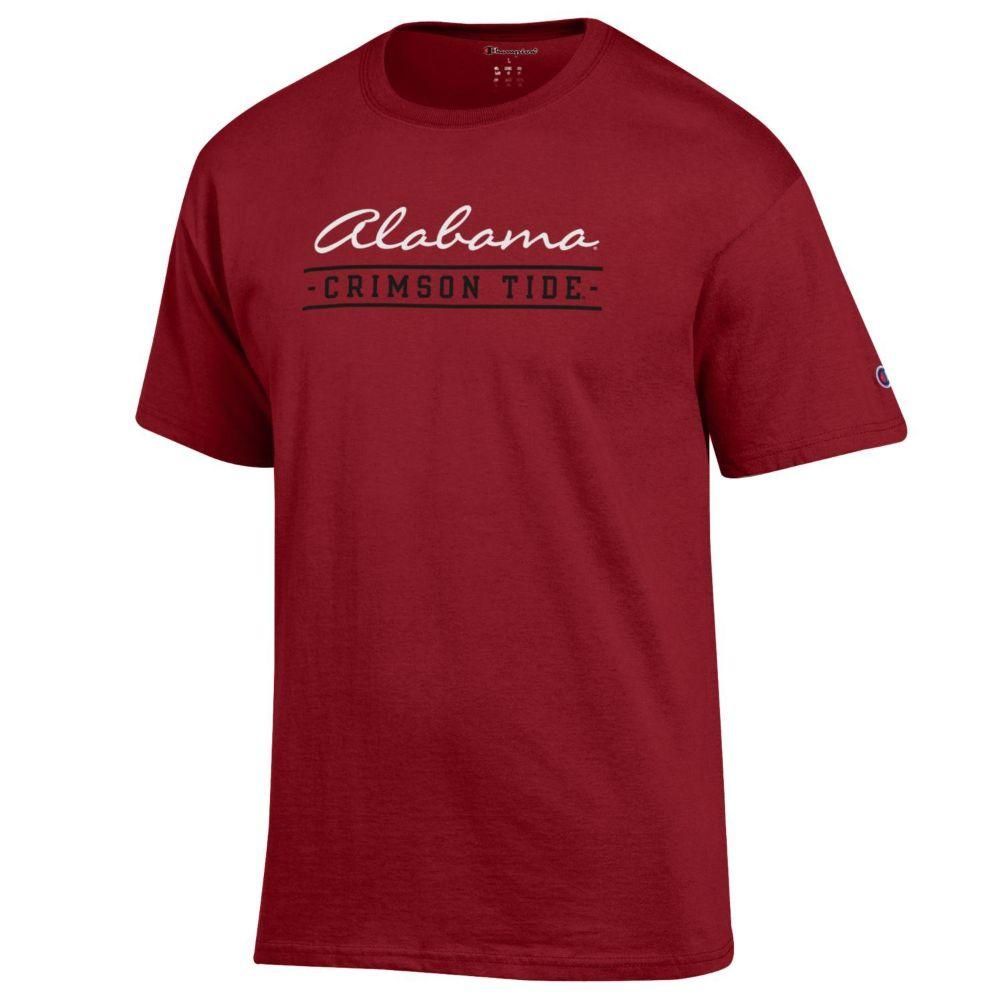 Bama | Alabama Champion Women's Script Bar Mascot Tee Alumni Hall