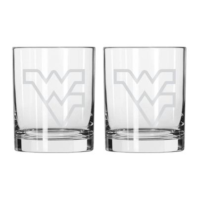  Wvu | West Virginia 14 Oz Frost Rock Glass | Alumni Hall