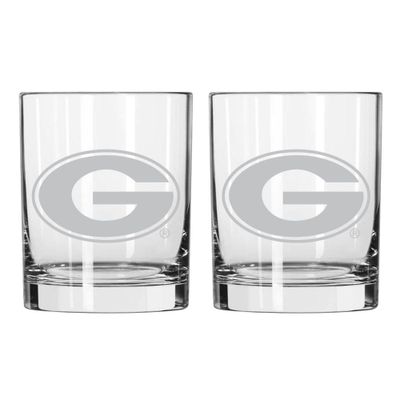  Dawgs | Georgia 14 Oz Frost Rock Glass | Alumni Hall