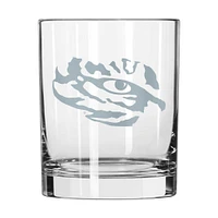 LSU 14 oz Frost Rock Glass