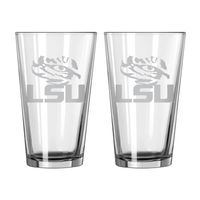  Lsu | Lsu 16 Oz Frost Pint Glass | Alumni Hall