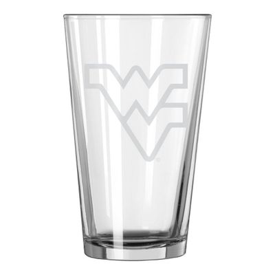  Wvu | West Virginia 16 Oz Frost Pint Glass | Alumni Hall