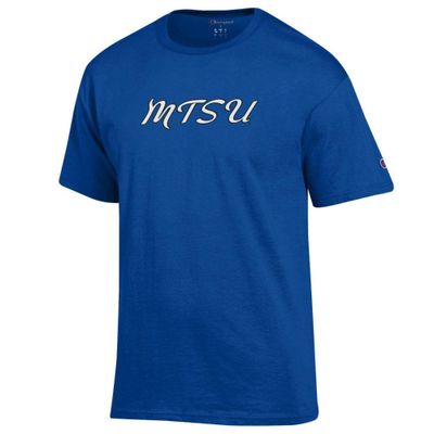 Mtsu | Champion Women's Basic Script Tee Alumni Hall