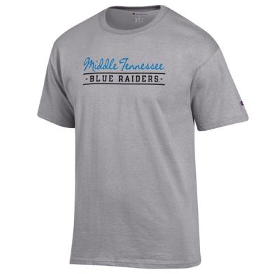 MTSU Champion Women's Script Bar Mascot Tee