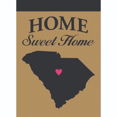  Ahs | Dickson South Carolina Home Sweet Home Burlap Garden Flag | Alumni Hall