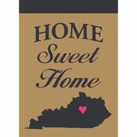  Ahs | Dickson Kentucky Home Sweet Home Burlap Garden Flag | Alumni Hall