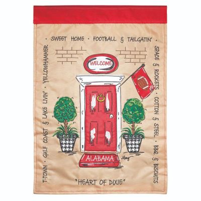  Ahs | Dickson Alabama Door Garden Flag | Alumni Hall