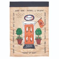  Ahs | Dickson Auburn Door Garden Flag | Alumni Hall