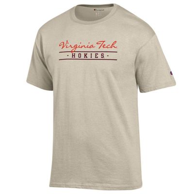 Hokies | Virginia Tech Champion Women's Script Bar Mascot Tee Alumni Hall