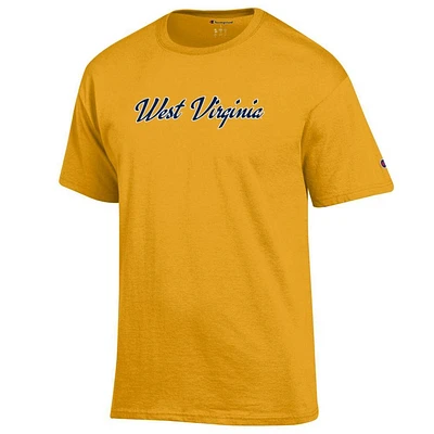 West Virginia Champion Women's Basic Script Tee
