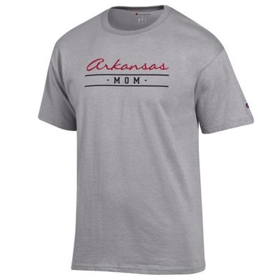 Razorbacks | Arkansas Champion Women's Script Bar Mom Tee Alumni Hall