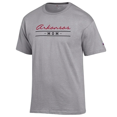 Arkansas Champion Women's Script Bar Mom Tee