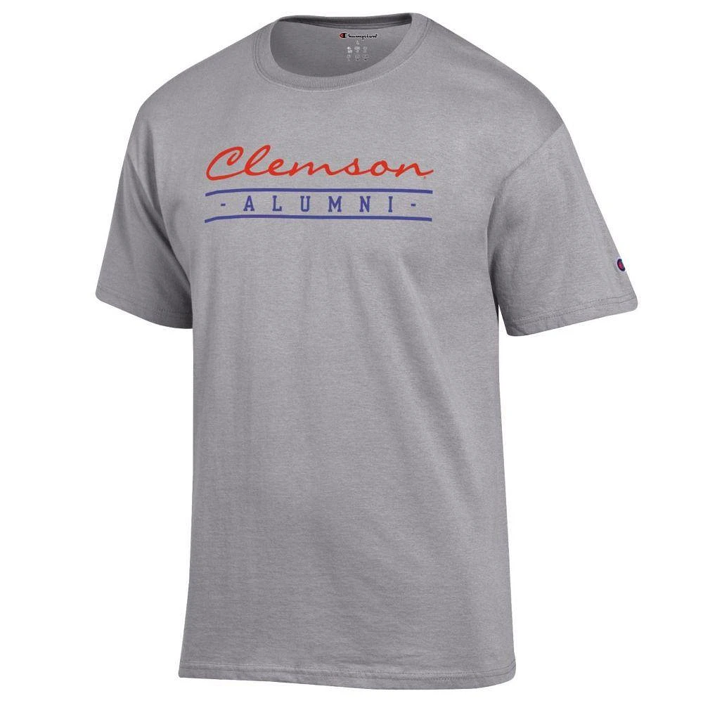 Clemson Champion Women's Script Bar Alumni Tee