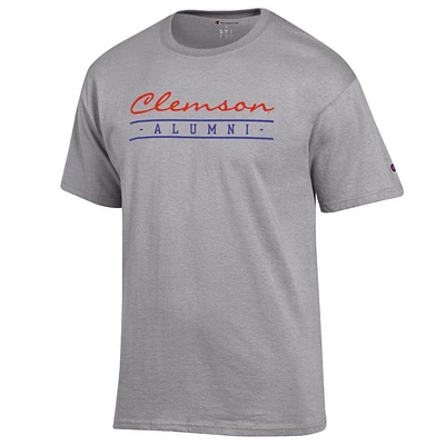 Clemson Champion Women's Script Bar Alumni Tee