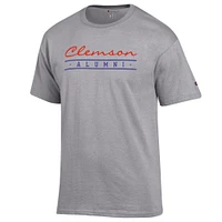 Clemson Champion Women's Script Bar Alumni Tee