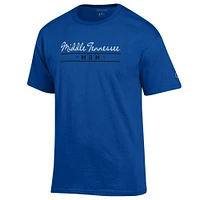 MTSU Champion Women's Script Bar Mom Tee