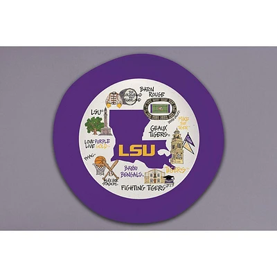 LSU Magnolia Lane Melamine Bowl