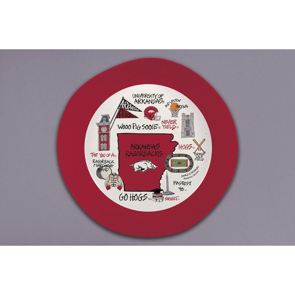  Razorbacks | Arkansas Magnolia Lane Melamine Bowl | Alumni Hall