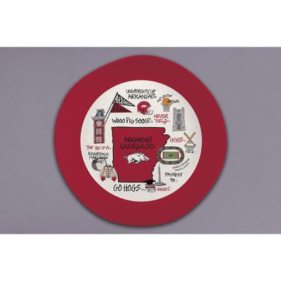  Razorbacks | Arkansas Magnolia Lane Melamine Bowl | Alumni Hall