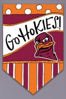  Hokies | Virginia Tech Magnolia Lane Go Hokies Garden Flag | Alumni Hall