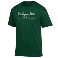 Spartans | Michigan State Champion Women's Script Bar Mom Tee Alumni Hall