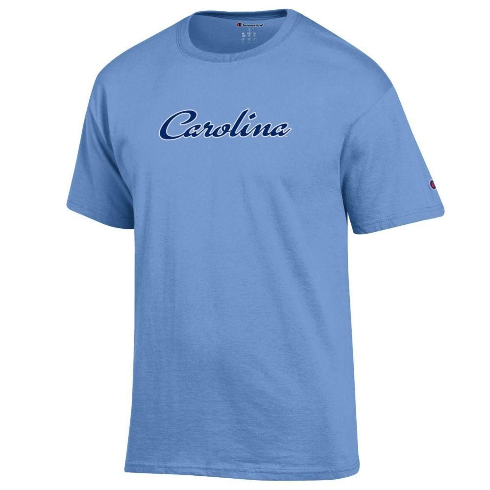 Unc | Champion Women's Basic Script Tee Alumni Hall