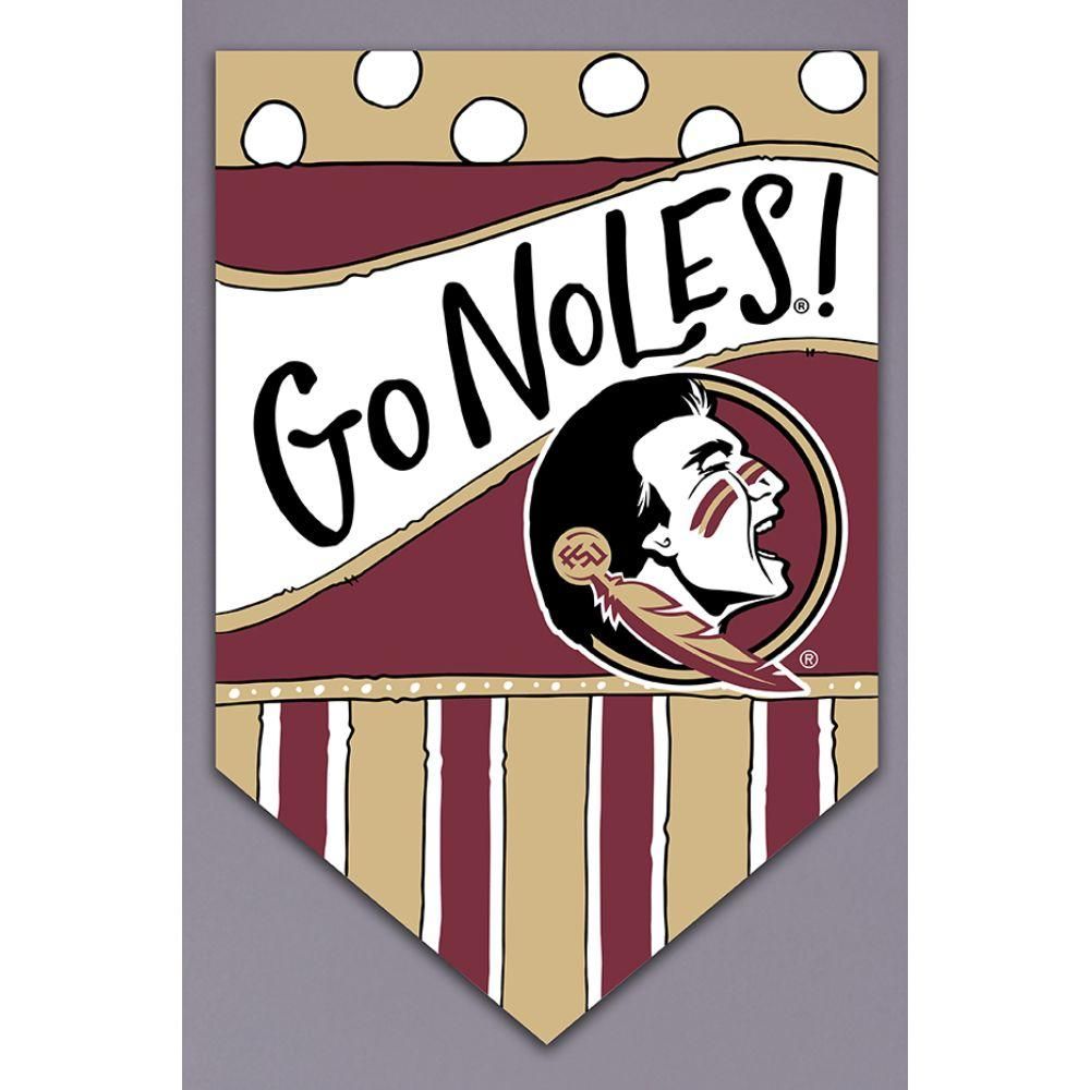 Florida State Magnolia Lane Go Noles Garden Flag