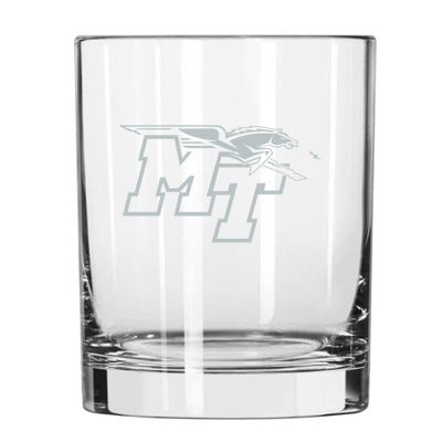  Mtsu | Mtsu 14 Oz Frost Rock Glass | Alumni Hall