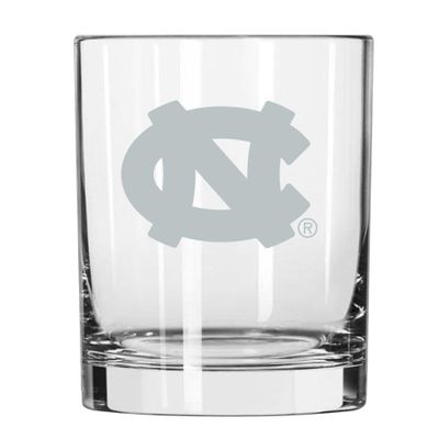  Unc | Unc 14 Oz Frost Rock Glass | Alumni Hall